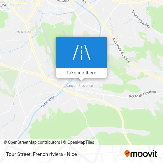 Rue De La Tour map