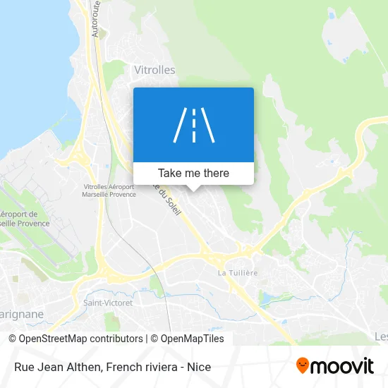 Rue Jean Althen map
