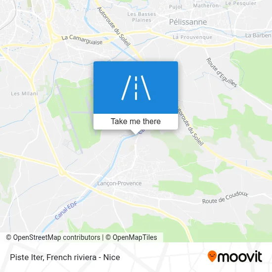 Piste Iter map