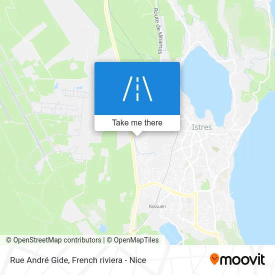 Rue André Gide map