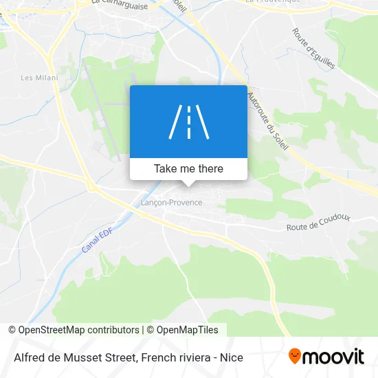 Rue Alfred De Musset map