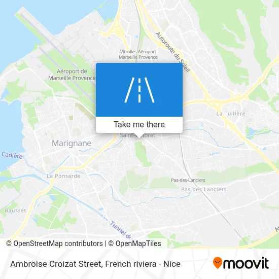 Rue Ambroise Croizat map