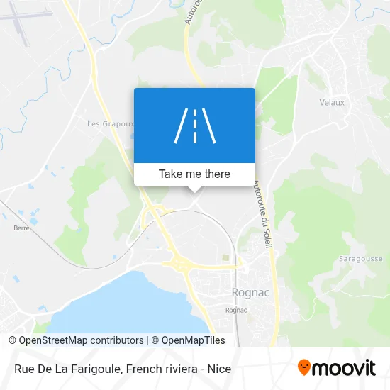 Rue De La Farigoule map