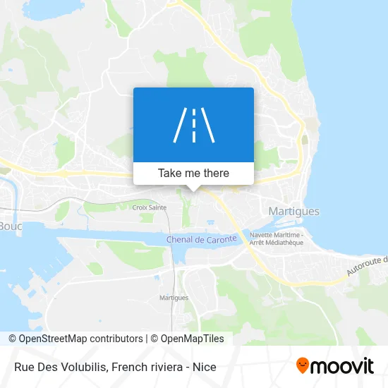 Rue Des Volubilis map