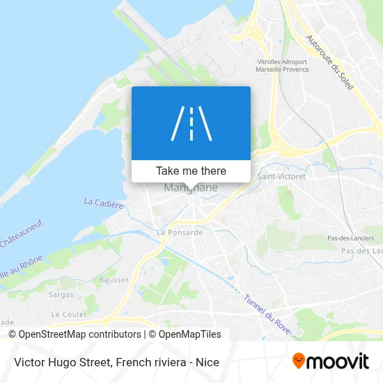 Rue Victor Hugo map