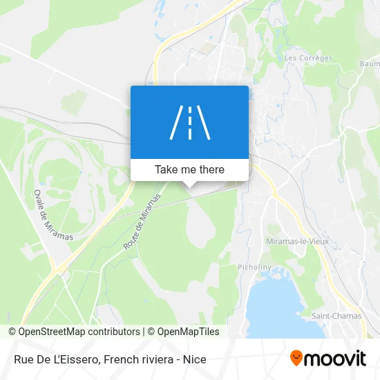 Rue De L'Eissero map