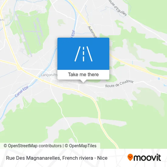 Rue Des Magnanarelles map
