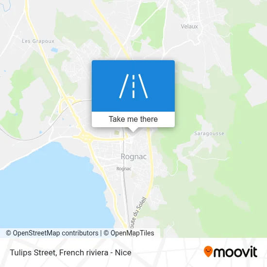 Rue Des Tulipes map