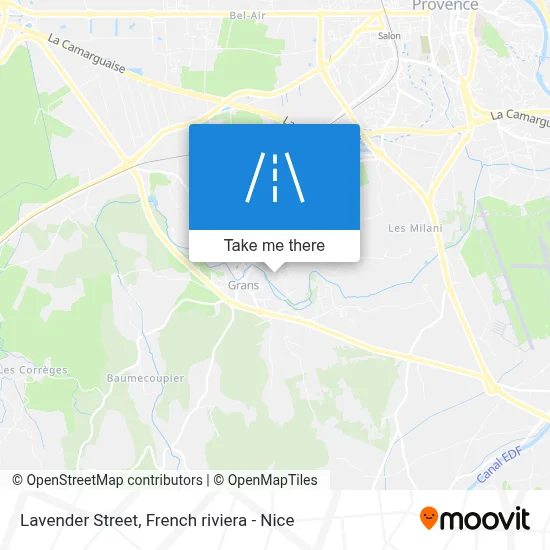 Rue De La Lavande map