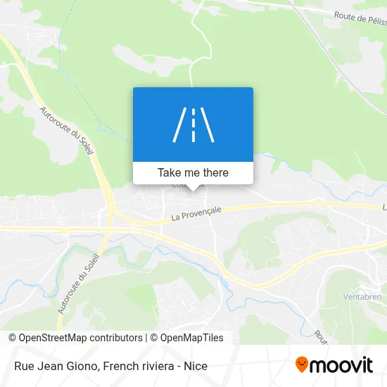 Rue Jean Giono map