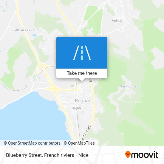 Rue Des Bleuets map