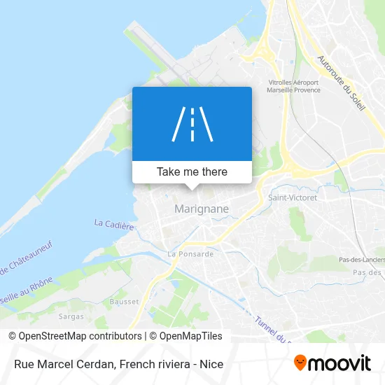 Rue Marcel Cerdan map