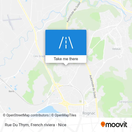 Rue Du Thym map