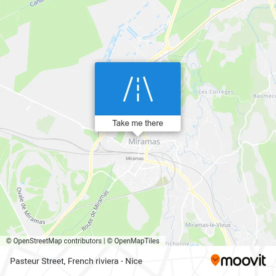 Mapa Rue Pasteur