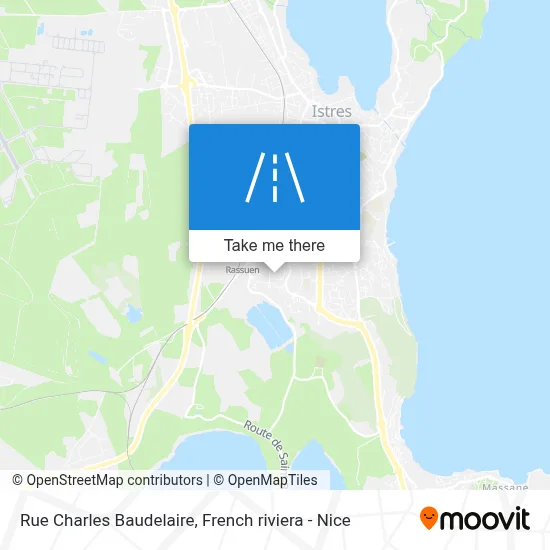 Rue Charles Baudelaire map