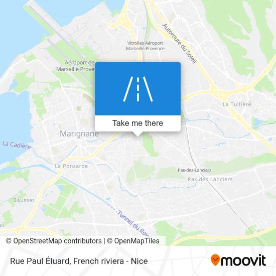 Rue Paul Éluard map
