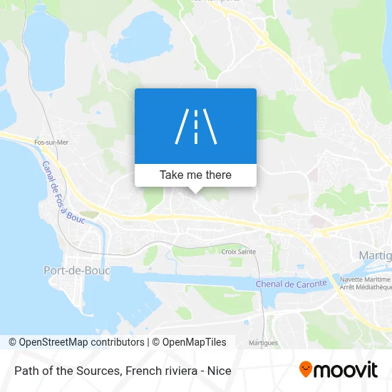 Chemin Des Sources map