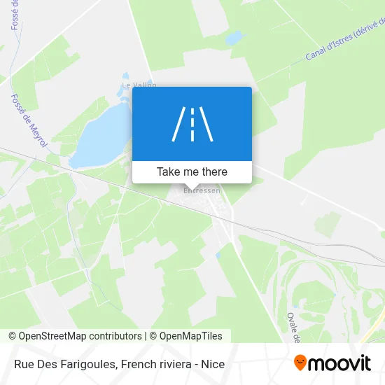 Rue Des Farigoules map