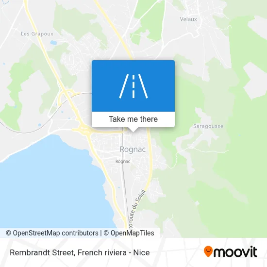 Rue Rembrandt map