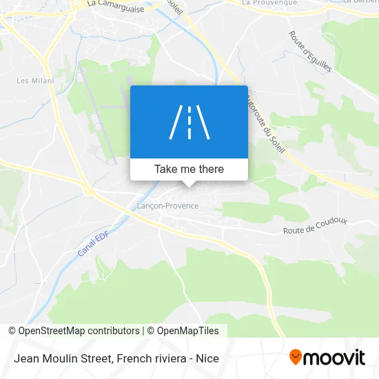 Rue Jean Moulin map