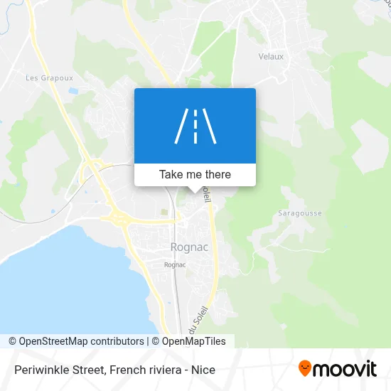 Rue Des Pervenches map