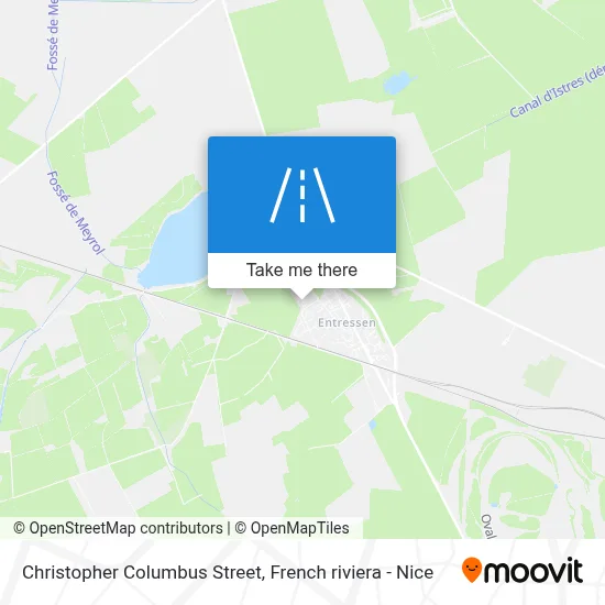 Mapa Rue Christophe Colomb