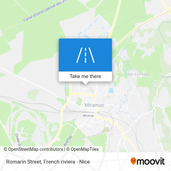 Mapa Rue Du Romarin