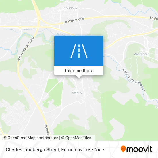 Rue Charles Lindbergh map