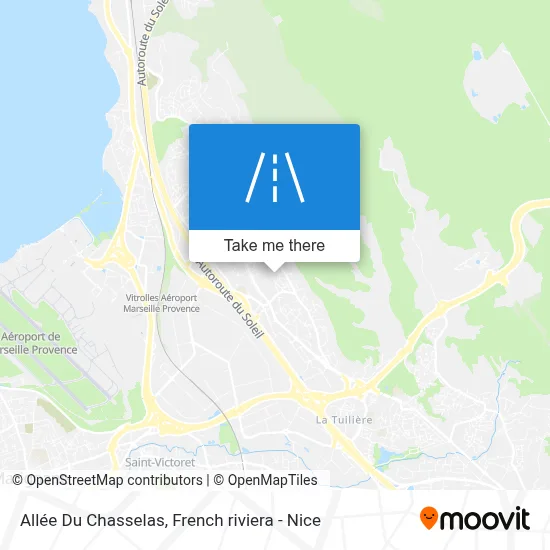 Allée Du Chasselas map