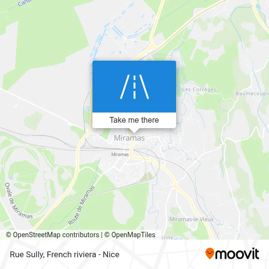 Rue Sully map
