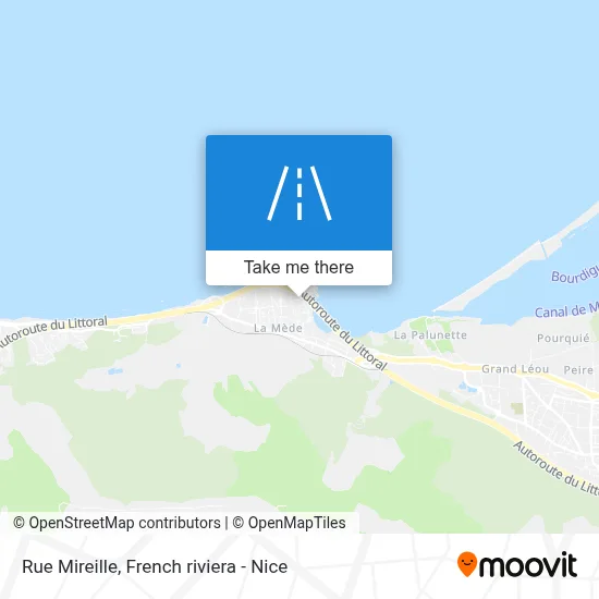Mapa Rue Mireille