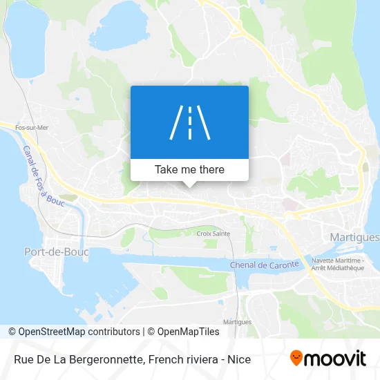 Rue De La Bergeronnette map