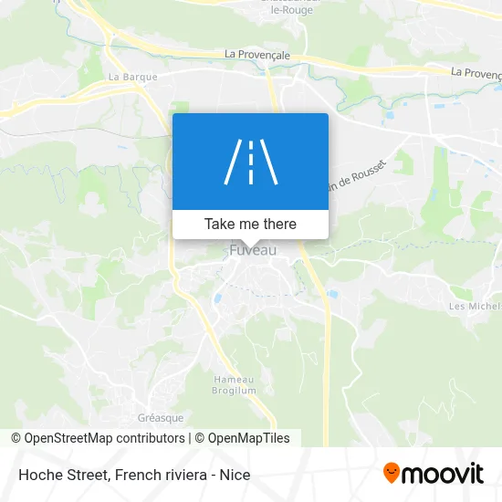 Mapa Rue Hoche