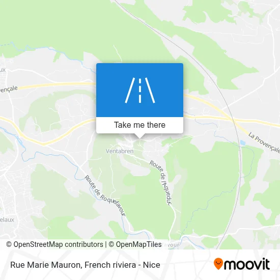 Rue Marie Mauron map