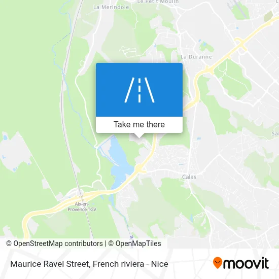 Mapa Rue Maurice Ravel