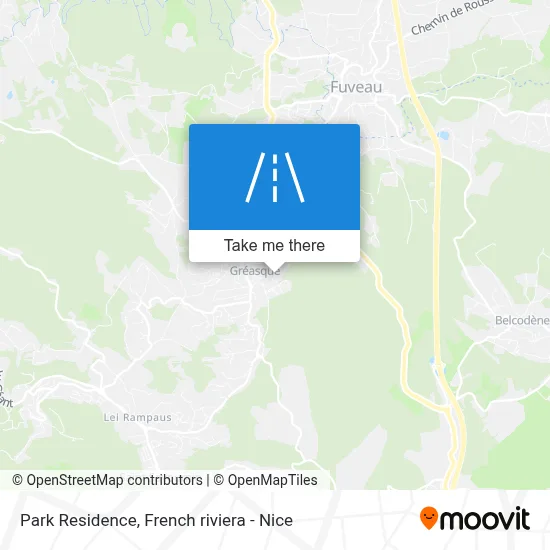 Résidence Du Parc map