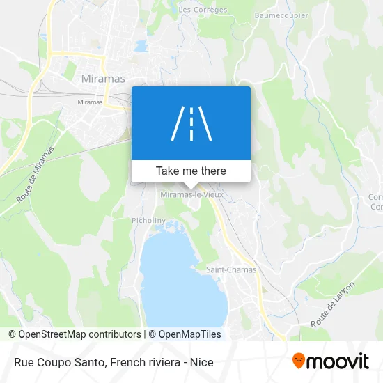 Rue Coupo Santo map