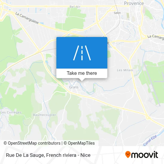 Rue De La Sauge map