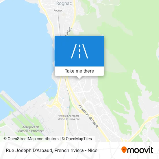 Mapa Rue Joseph D'Arbaud