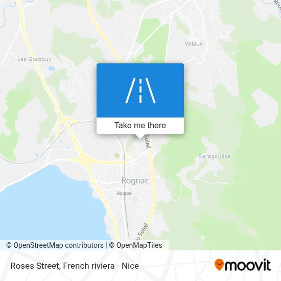Rue Des Roses map