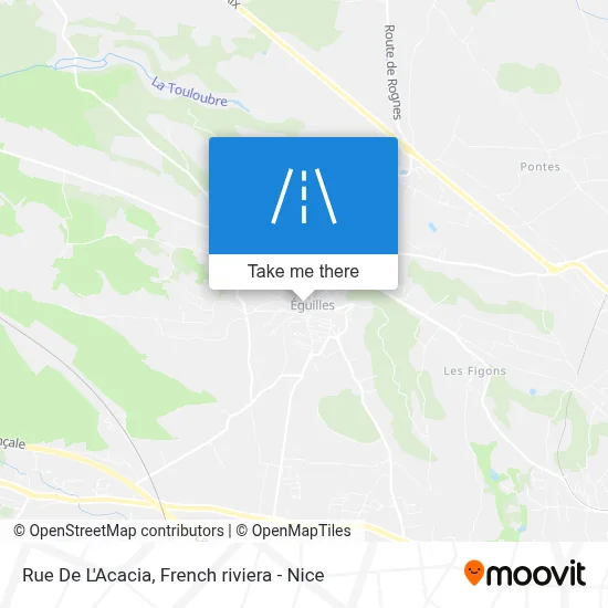 Rue De L'Acacia map