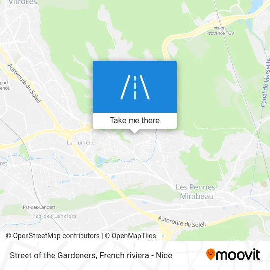 Rue Des Jardiniers map