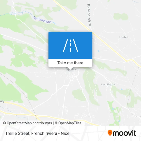 Rue De La Treille map