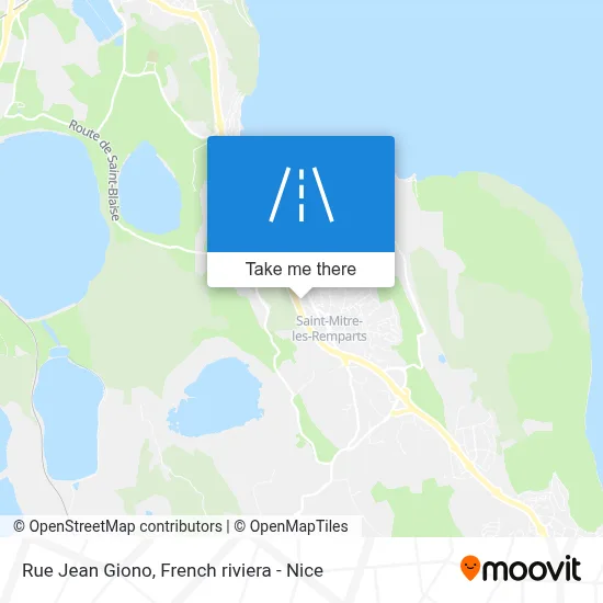 Rue Jean Giono map