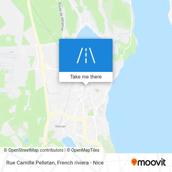 Rue Camille Pelletan map