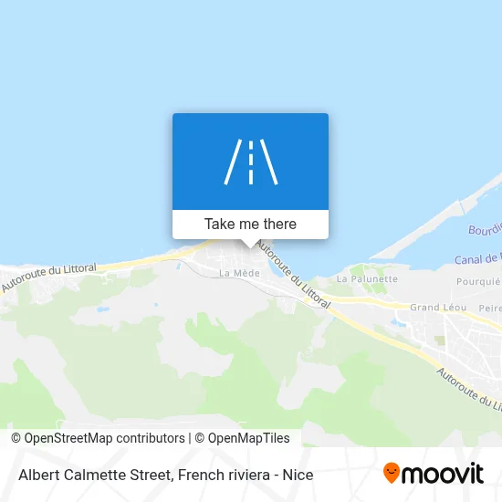 Mapa Rue Albert Calmette