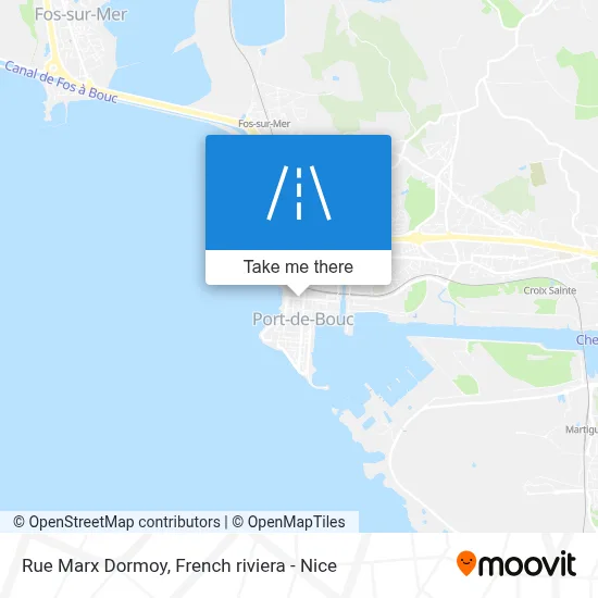 Mapa Rue Marx Dormoy