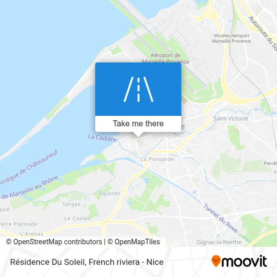Résidence Du Soleil map
