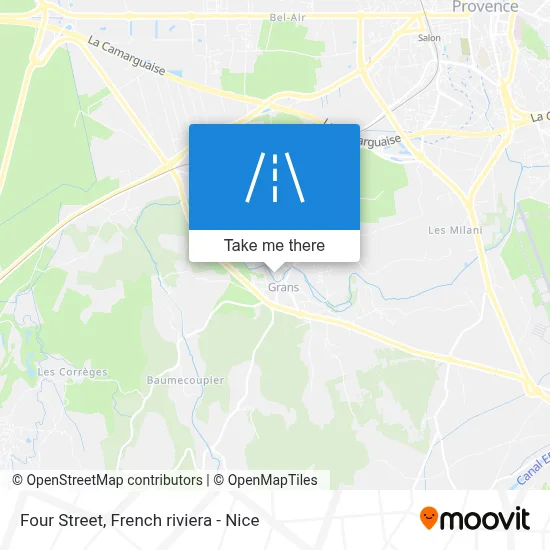 Mapa Rue Du Four