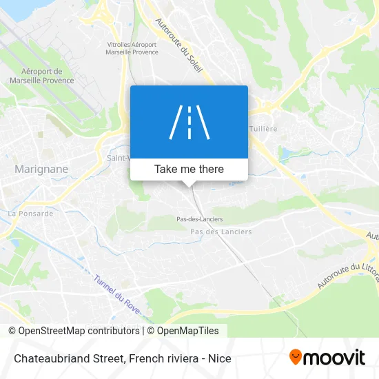 Mapa Rue Chateaubriand